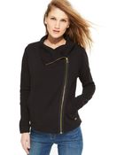 Tommy Hilfiger French Terry Zippered Jacket - Lyst