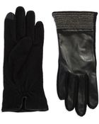 Lauren by Ralph Lauren Beaded Cuff Gloves - Lyst