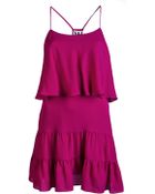 Haute Hippie Ruffle Tank Mini Dress - Lyst