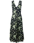 Marni Floral Print Maxi Dress - Lyst