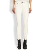 Rag & Bone Skinny Leather Jeans - Lyst