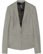 McQ by Alexander McQueen Houndstooth Wool Blazer - Lyst