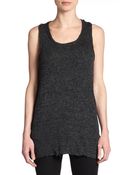Dolce & Gabbana Marled Wool Tank Sweater - Lyst