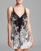 In Bloom By Jonquil Crochet Flower Print Chemise - Lyst