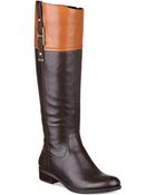 Tommy Hilfiger Women'S Gibsy Wide Calf Riding Boots - Lyst