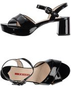 Prada Sport Sandals - Lyst