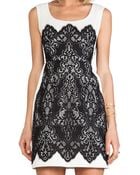 Nanette Lepore Kissing Booth Lace Dress - Lyst