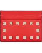 Valentino Studded Card Holder - Lyst