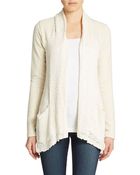 Lucky Brand Open Front Cardigan - Lyst