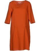 Hache Short Dress - Lyst