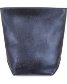 Jil Sander Lunch Metallic Pouch - Lyst