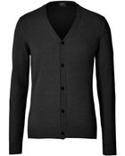 Jil Sander Cashmere Cardigan - Lyst