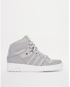 Adidas Attitude Gray High Top Sneakers - Lyst