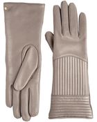 Diane von Furstenberg Channel Quilt Glove - Lyst