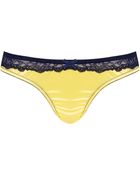 Topshop Lace Thong - Lyst