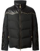 Versace Padded Coat - Lyst