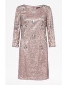 French Connection Angelfire Sparkle Tunic Dress - Lyst