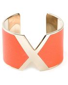 Valextra 'X' Cuff - Lyst