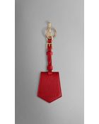 Burberry Grainy Leather Mirror Key Charm - Lyst