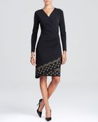 MICHAEL Michael Kors Grommet Trim Dress - Lyst