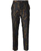 3.1 Phillip Lim Graphic Print Trousers - Lyst