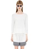 Acne Studios Witkin Ctn Veil White - Lyst