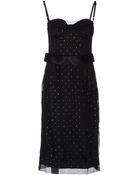 D&G Kneelength Dress - Lyst