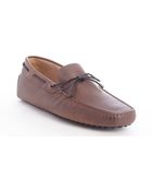 Tod's Brown Leather 'New Gommini' Driving Loafers - Lyst