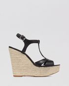 Vince Camuto Open Toe Platform Wedge Espadrille Sandals - Inslo - Lyst