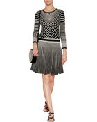 Marc By Marc Jacobs Radio Waves Intarsia Knit Dress - Lyst