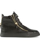 Giuseppe Zanotti Hitop Trainers - Lyst