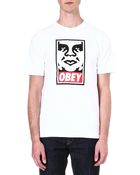 Obey Icon Face T-shirt - For Men - Lyst