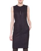 Akris Wool Reversible Dress - Lyst