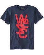 Wesc Solid Overlay Logo T-Shirt - Lyst