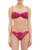 La Perla Floral Lace Maharani Balconette Bra - Lyst