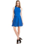 Trina Turk Fairfield Godet Pleated Dress - Lyst