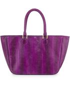 Beirn Ronnie Snakeskin Tote Bag - Lyst