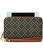 Fossil Sydney Zip Phone Wallet - Lyst