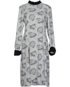 Marni Kneelength Dress - Lyst