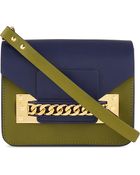 Sophie Hulme Mini Chain Envelope Bag - Lyst