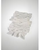 Ralph Lauren Silk Chiffon Ruffled Scarf - Lyst