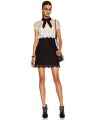 Valentino Lace Dress - Lyst