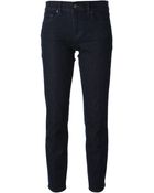 Tory Burch Cropped Jeans - Lyst
