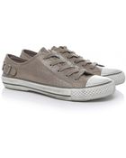 Ash Virgo Nappa Wax Trainers - Lyst