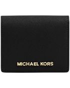 Michael Kors Michael Jet Set Travel Flap Card Holder - Lyst