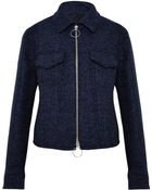 Acne Studios Womens Thea Straight Wool Jacket - Lyst