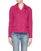 St. John Double Milano Knit Jacket - Lyst