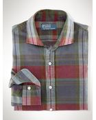 Polo Ralph Lauren Linen Madras Estate Shirt - Lyst