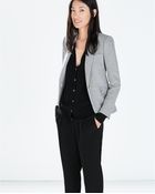 Zara Structured Blazer - Lyst