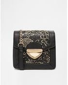 Lipsy Tapered Lace Cross Body Bag - Lyst